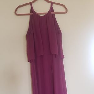 Bridesmaid dress chiffon